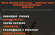 Czytaj więcej: Yach Music Festival - Nożyno 2022 - Wyniki Eliminacji 